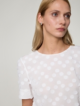 Bild von Blusenshirt mit Applikationen