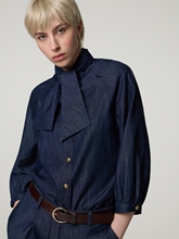 Bild von Hemdbluse im Denim-Look