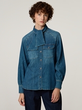 Bild von Hemdbluse aus Denim