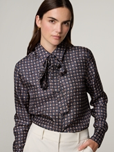 Bild von Schluppenbluse aus Seide BOCCALE