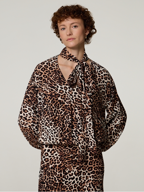 Bild von Leo Printbluse