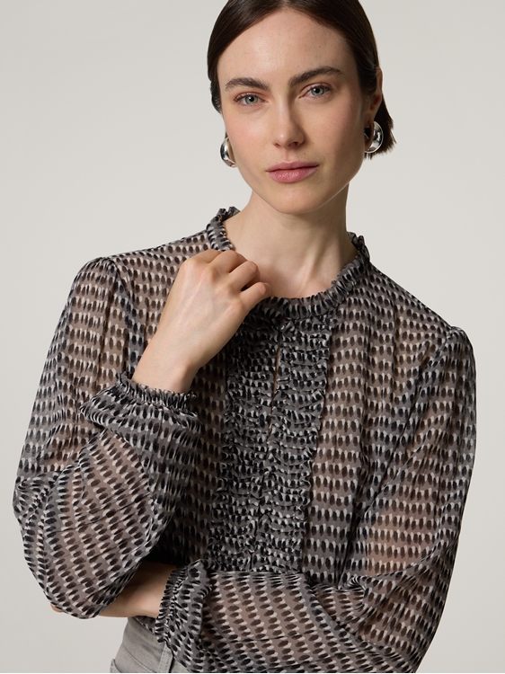 Bild von Blusenshirt mit Muster