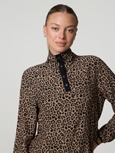 Image sur Blouse en imprimé léopard