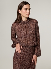 Bild von Bluse mit Leo-Print