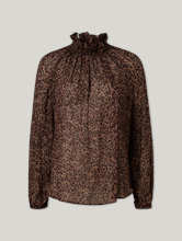 Bild von Bluse mit Leo-Print