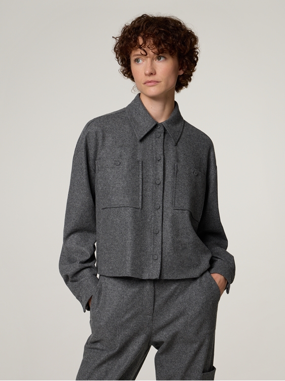 Bild von Bluse mit Wolle