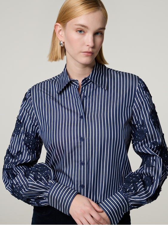 Bild von Hemdbluse aus Baumwolle