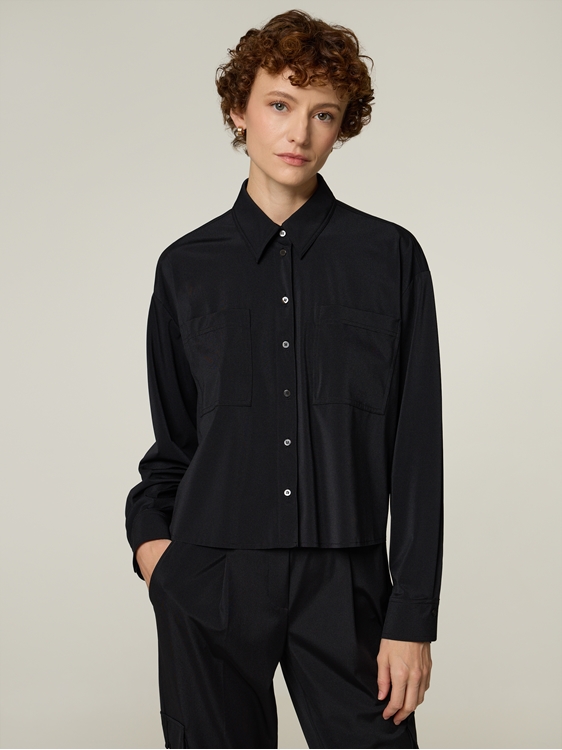 Bild von Hemdbluse im Cropped Fit