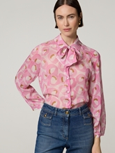 Image sur Chemisier à imprimé rétro