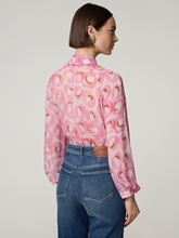 Image sur Chemisier à imprimé rétro