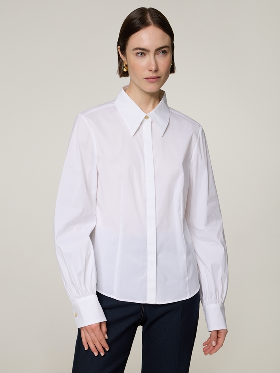 Bild von Hemdbluse mit Baumwolle