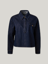 Bild von Blusenhemd aus Denim