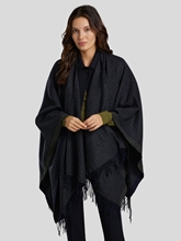 Bild von Cape aus Wolle und Kaschmir