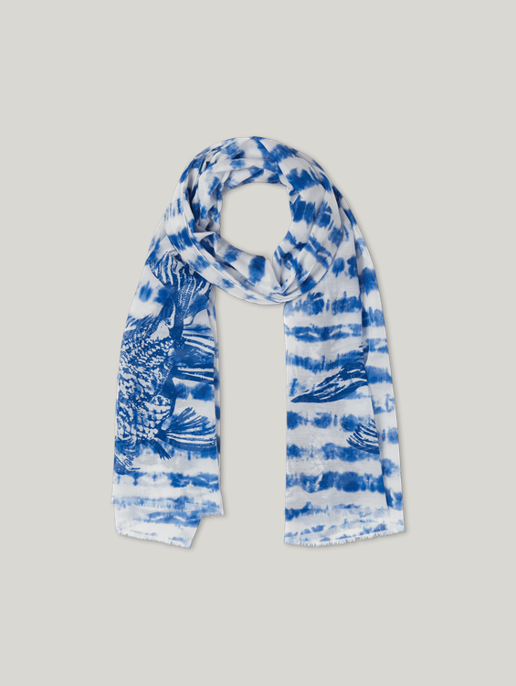 Bild von Tuch mit Batik-Print