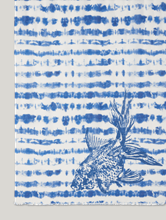 Bild von Tuch mit Batik-Print