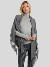 Image sur Echarpe laine à franges TORNADO