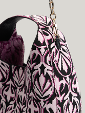 Bild von Henkeltasche im Jacquard-Strick