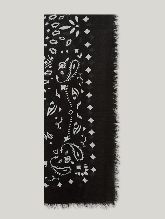 Bild von Kaschmirschal im Bandana-Look