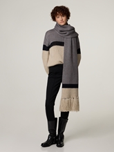Image sur Écharpe en tricot
