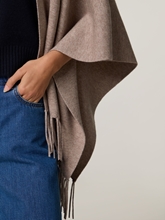 Bild von Poncho mit Kaschmir