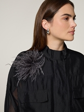 Bild von Brosche aus Federn