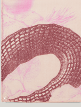 Bild von Tuch mit Schlangen-Print