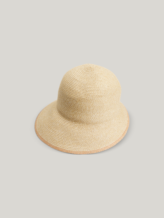 Image sur Chapeau cloche paille de papier