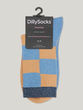 Image sur Chaussettes GLITZY PASTEL CHESS