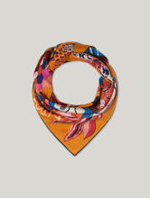 Bild von Tuch mit Blumenprint