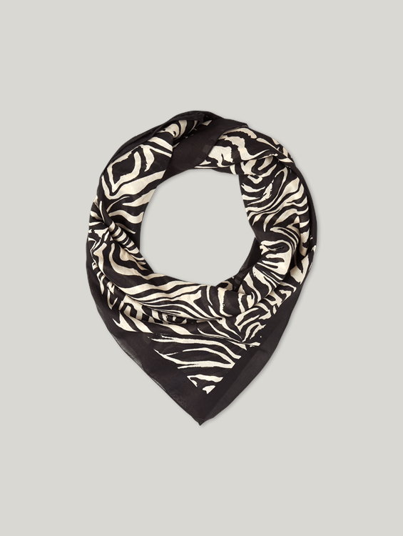 Bild von Tuch mit Zebra-Print