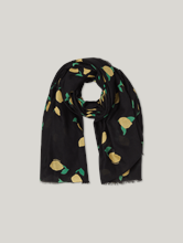 Bild von Tuch mit Limonen-Print