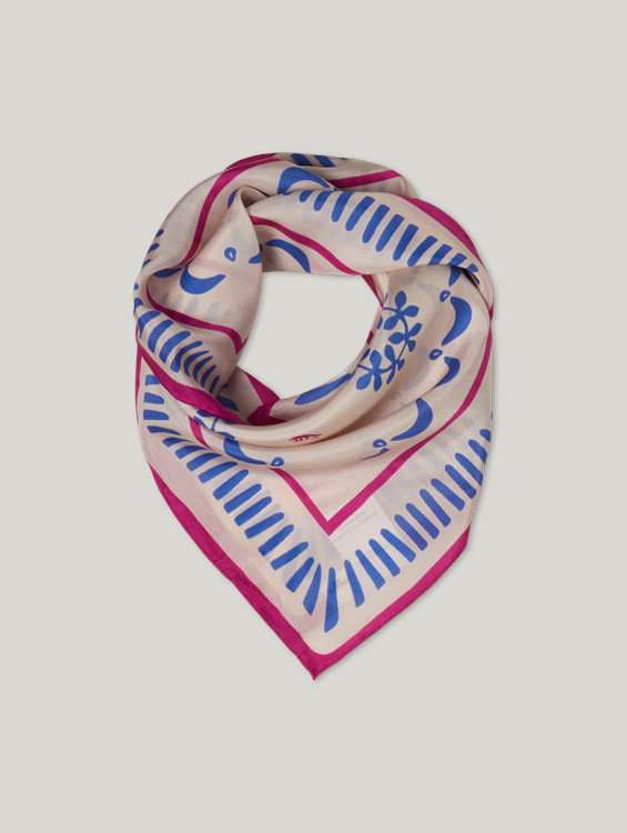 Bild von Seidentuch PALMIRA