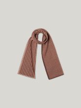 Bild von Schal mit Hahnentritt