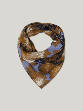 Bild von Schal mit Blumenprint