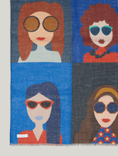 Bild von Schal mit Print