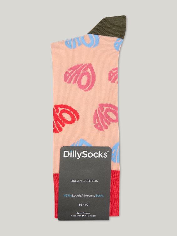 Image sur Chaussettes LOVE IS ALL AROUND