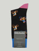 Image sur Chaussettes BIKES AT NIGHT