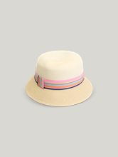 Image sur Bucket Hat en paille