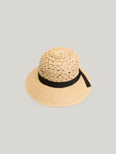 Image sur Chapeau cloche paille raphia