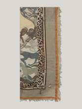 Bild von Schal mit Leinen