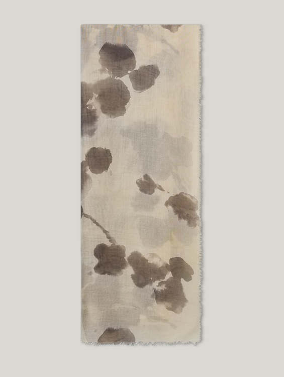 Image sur Écharpe avec soie