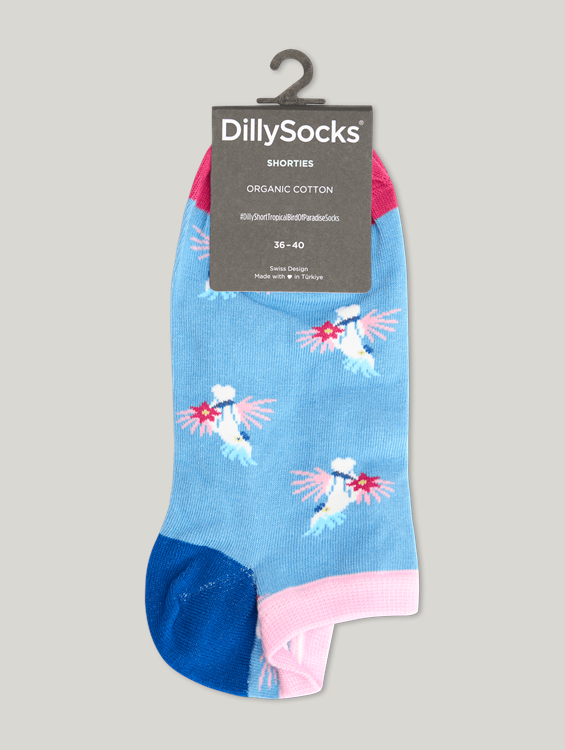 Image sur Chaussettes TROPICAL BIRD OF PARADIS