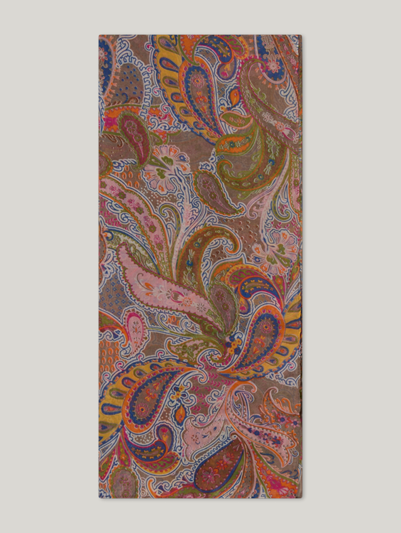 Image sur Foulard à imprimé paisley