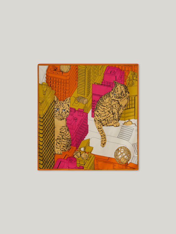 Bild von Tuch aus Seide TOKYO