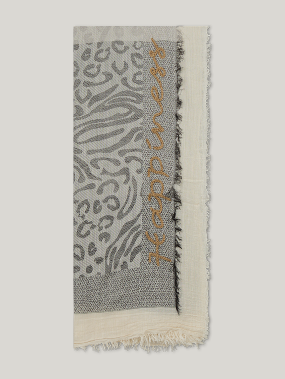 Image sur Foulard avec perles