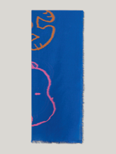 Bild von Schal mit Wolle