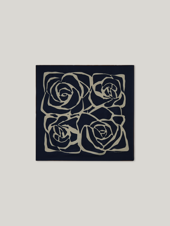 Image sur Foulard en soie ROSEA SIA