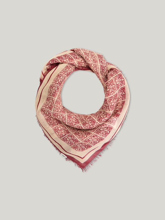 Bild von Schal mit Seide