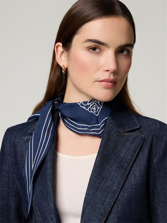 Bild von Tuch aus Seide ROSEA DIAMOND