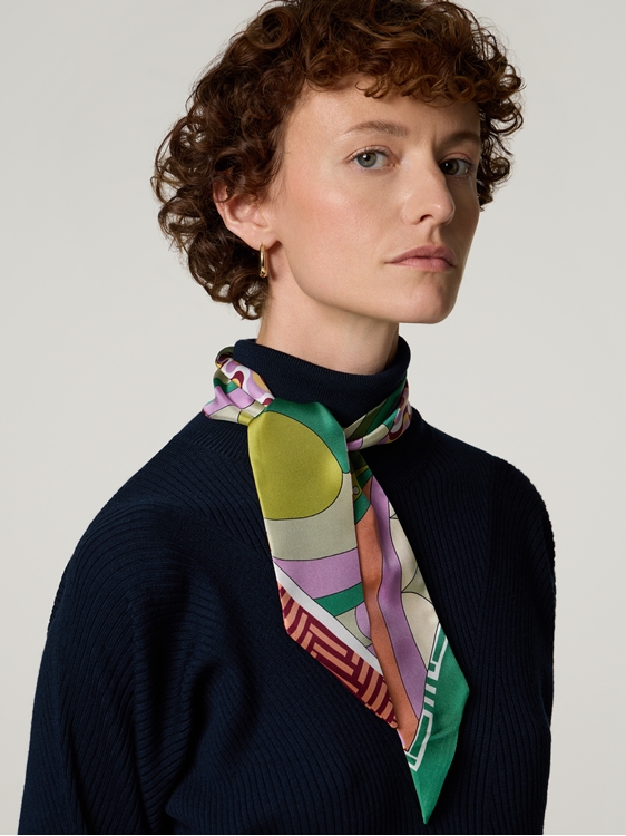 Bild von Schmaler Seidenschal